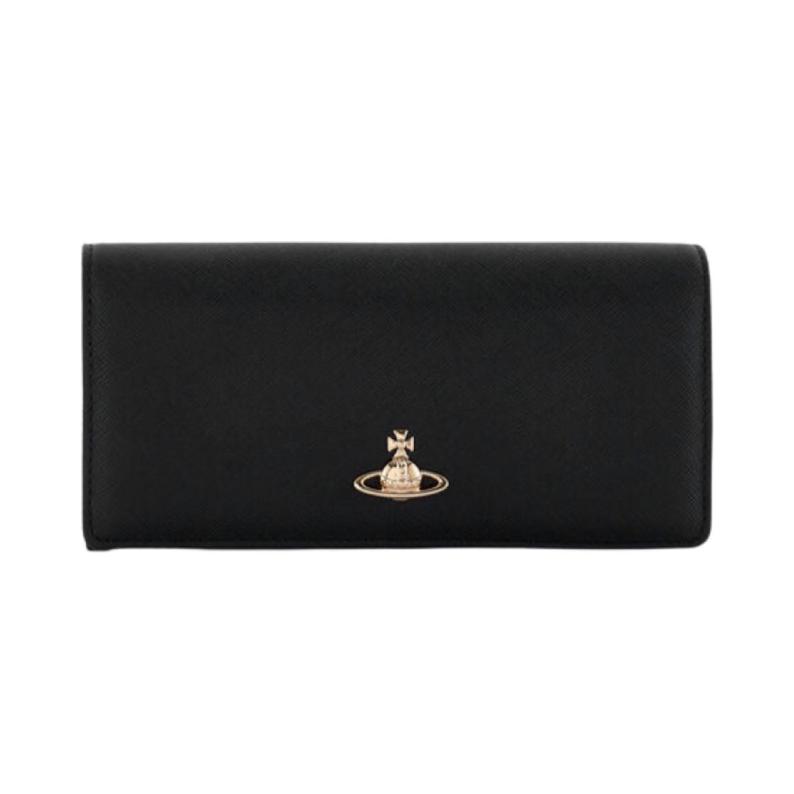 5106005DW-L001N Vivienne Westwood Classic Credit Card Wallet Black