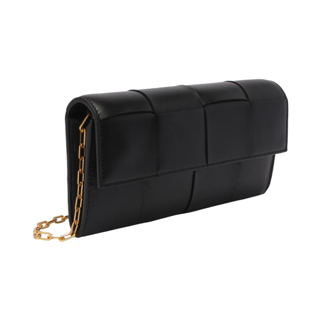 보테가 베네타 체인 지갑 블랙(Bottega Veneta Chain Wallet Black) - 2