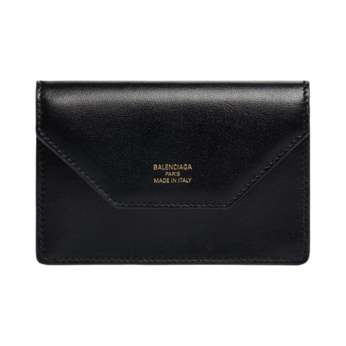 발렌시아가 엔벨로프 플랩 카드 홀더 블랙(Balenciaga Envelope Flap Card Holder Black) - 1