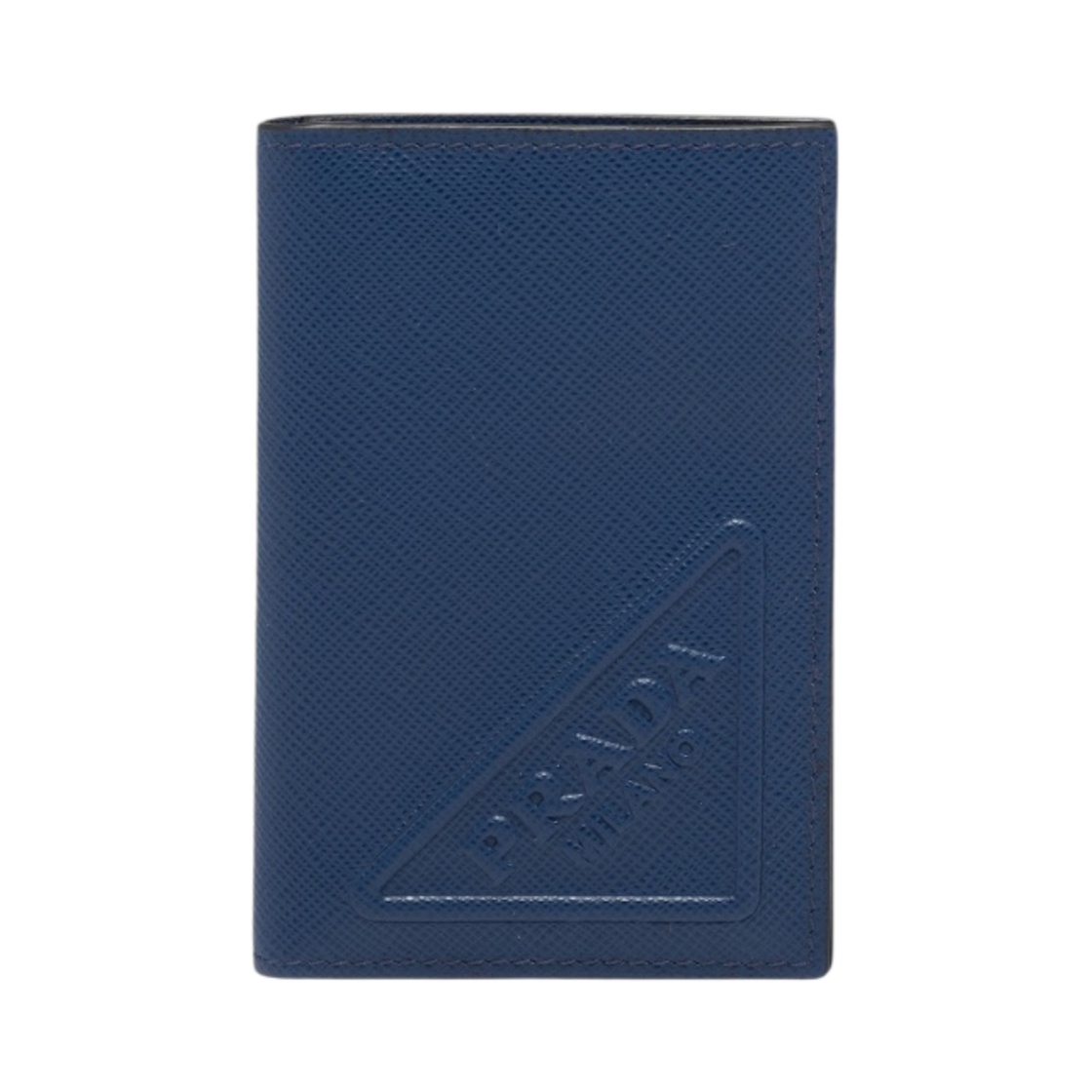 프라다 사피아노 레더 카드 홀더 블루에뜨(Prada Saffiano Leather Card Holder Bluette) - 1