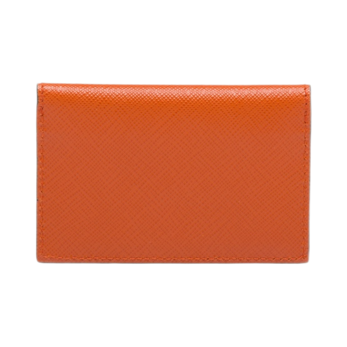 프라다 사피아노 레더 카드 홀더 파파야(Prada Saffiano Leather Card Holder Papaya) - 2