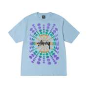 Stussy Atticus Pigment Dyed T-Shirt Sky blue