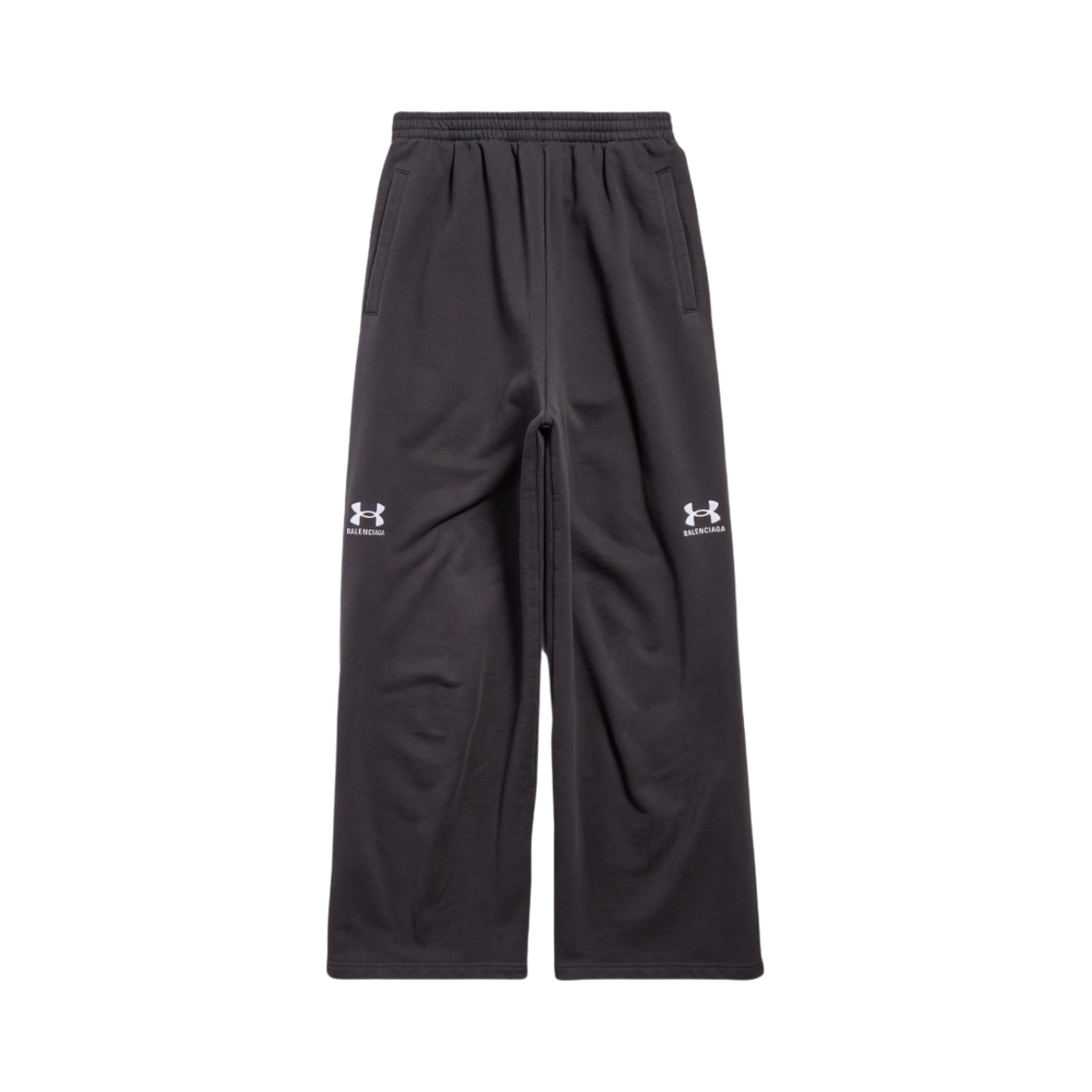 809709TRVB89034 Balenciaga x Under Armour Baggy Sweatpants Black White