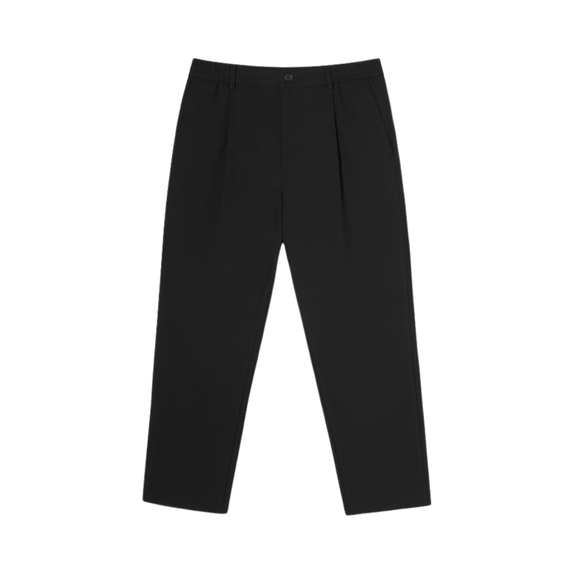 라코스테 세미 와이드 팬츠 블랙(Lacoste Semi Wide Pants Black) - 1