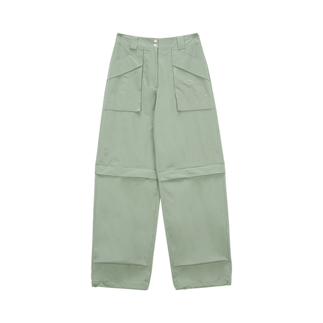MK2334PT018M0KH (W) Matin Kim Knee Zip Out Pocket Pants Khaki