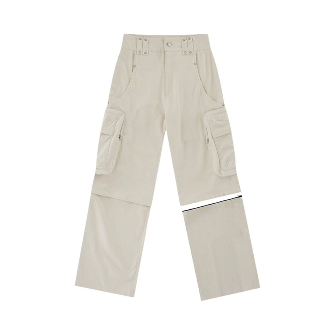 23FW13IVOF Kashiko Women Detachable Cargo Pants Ivory