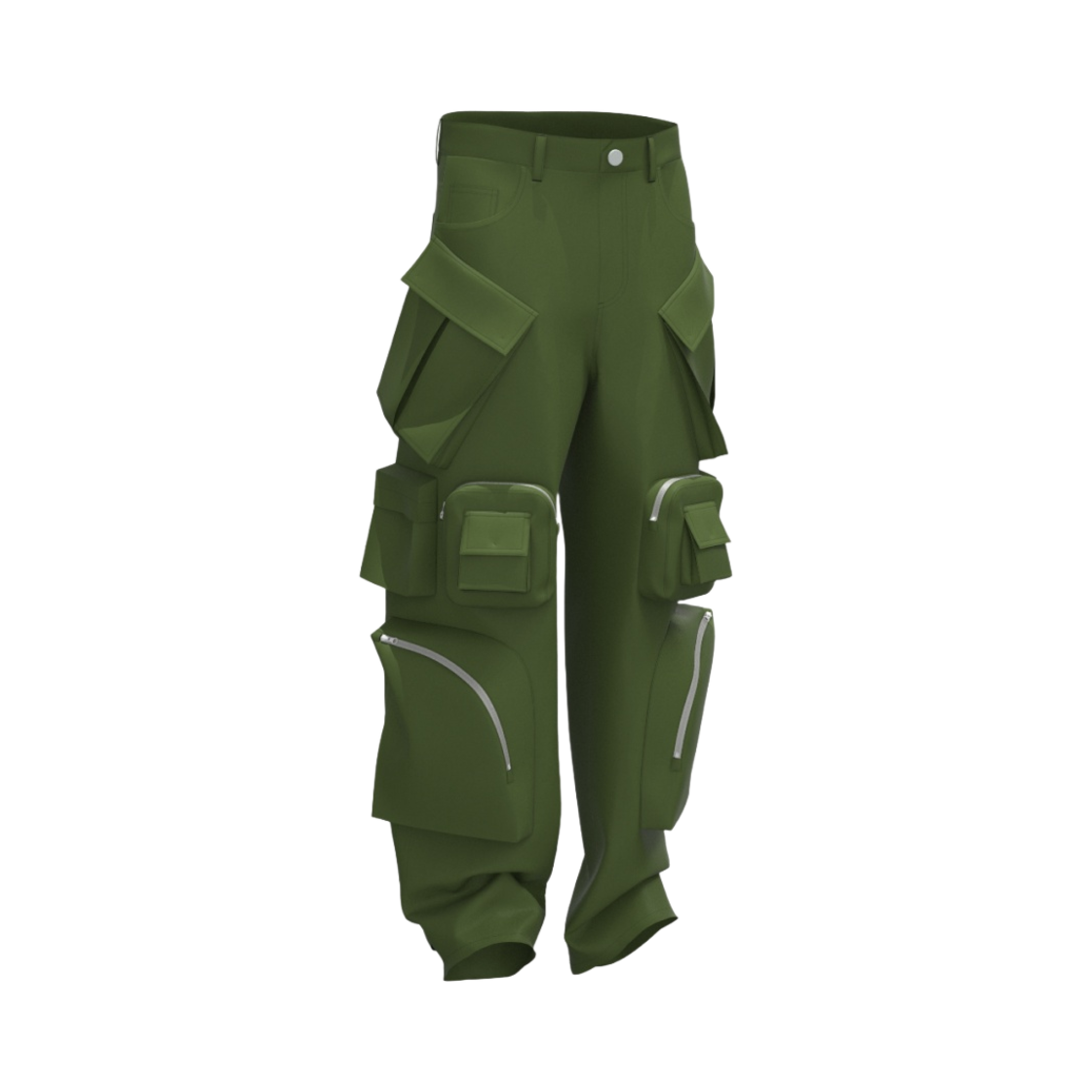 논노드 메카닉 카고 팬츠 카키(Nonnod Mechanic Cargo Pants Khaki)