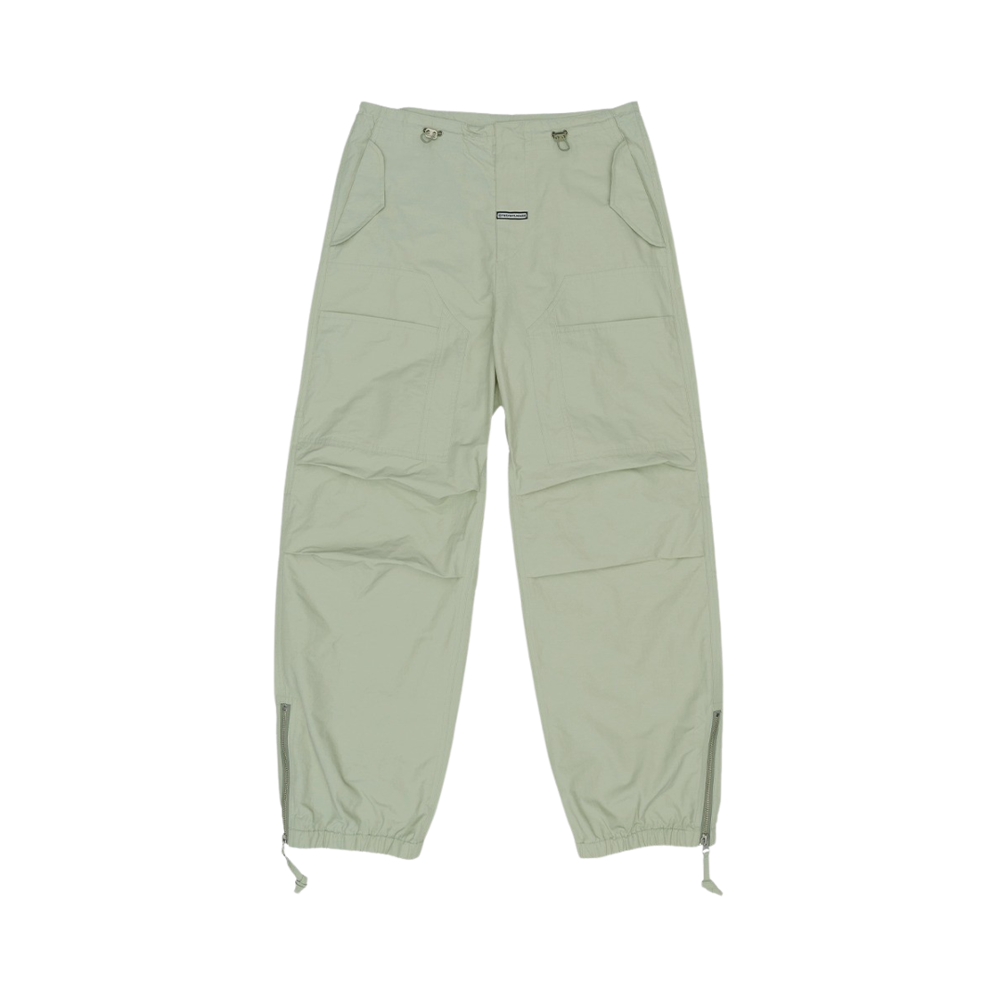VH2ESUPA11ASA Thevinylhouse Side Zip Parachute Pants Sand