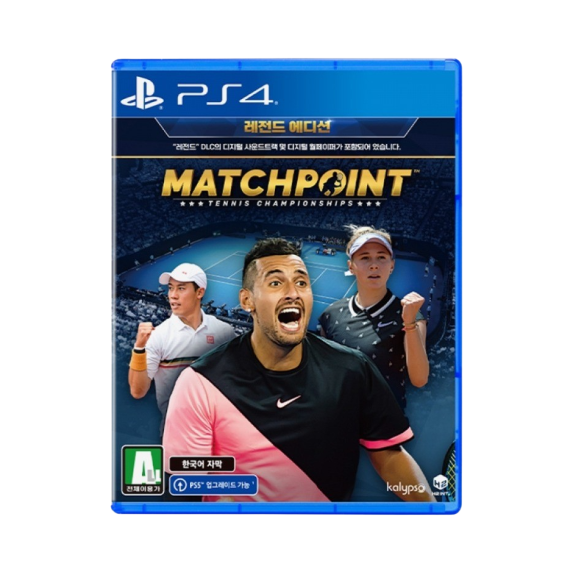 플레이스테이션 4 매치포인트 테니스 챔피언쉽 (국내 정식 발매 제품)(Playstation 4 Matchpoint Tennis Championships (Korean Ver.))