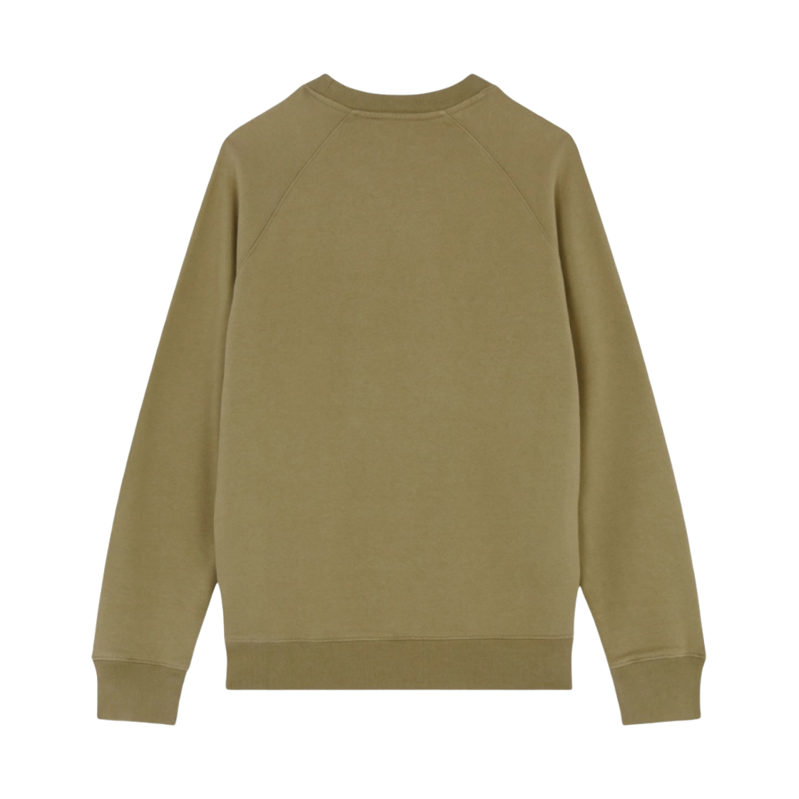 메종 키츠네 폭스 헤드 패치 스웨트셔츠 라이트 카키(Maison Kitsune Fox Head Patch Sweatshirt Light Khaki) - 2