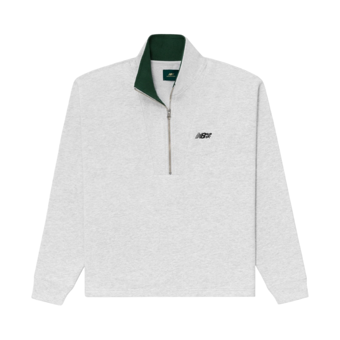 에메 레온 도르 x 뉴발란스 쿼터 집 풀오버 그레이(Aime Leon Dore x New Balance Quarter Zip Pullover Grey)