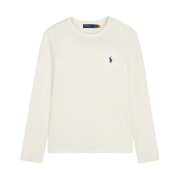 [20% 적립] Polo Ralph Lauren Women Long Sleeve Jersey Crewneck Tee Nevis - 24FW