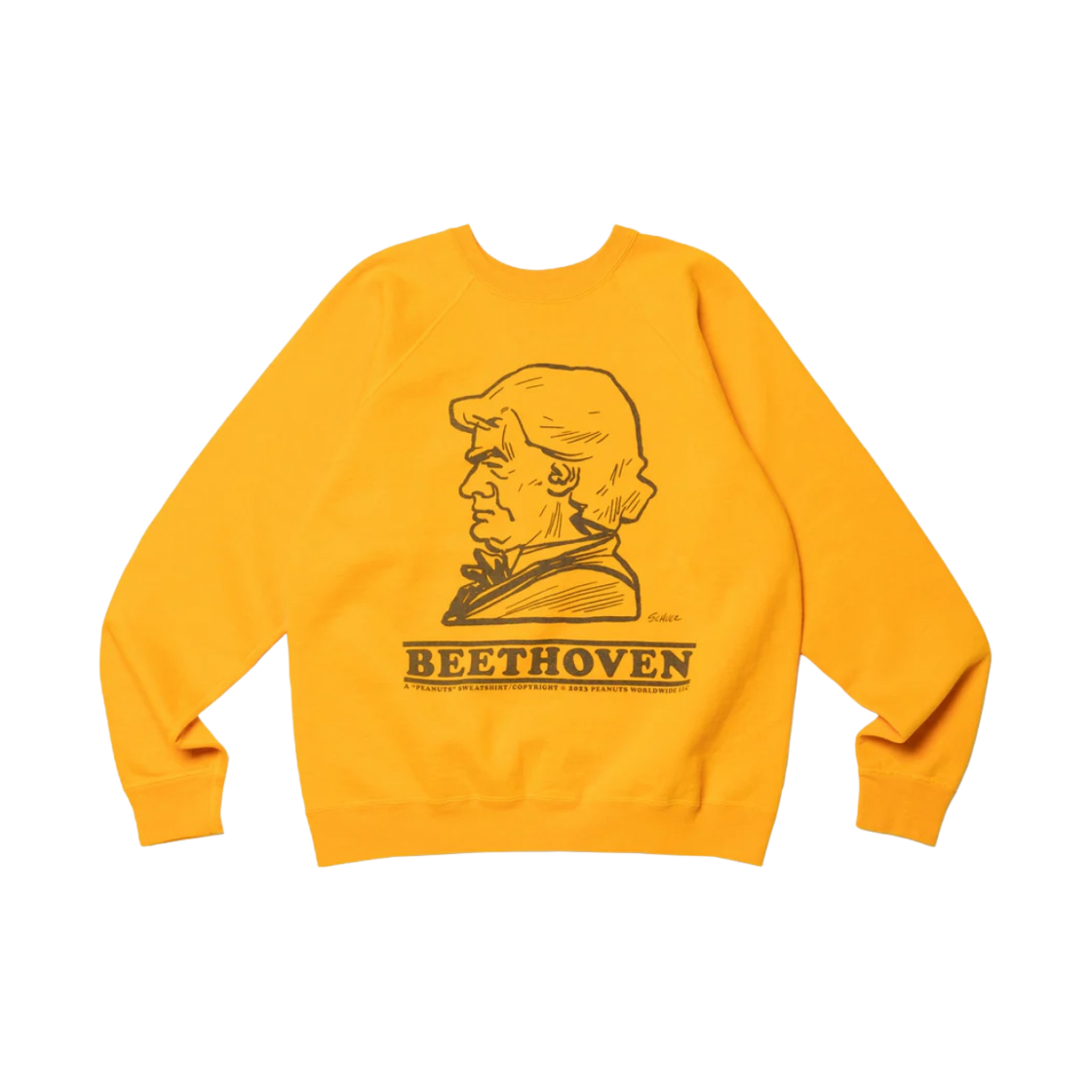 휴먼 메이드 피너츠 스웨트셔츠 #3 오렌지(Human Made Peanuts Sweatshirt #3 Orange) - 1