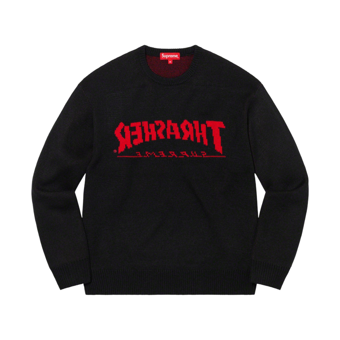 슈프림 x 트레셔 스웨터 블랙 - 21FW(Supreme x Thrasher Sweater Black - 21FW)