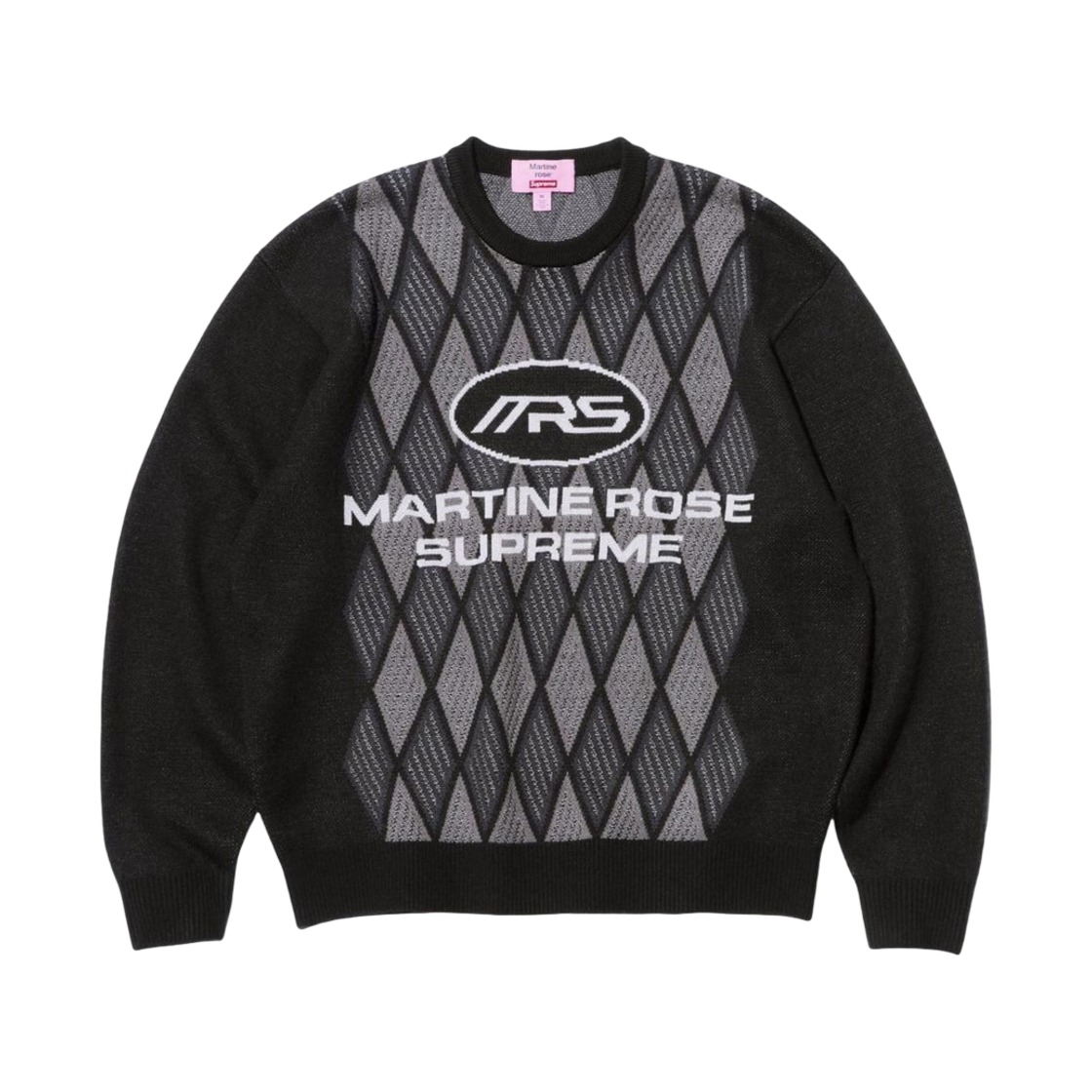 슈프림 x 마틴 로즈 스웨터 블랙 - 24FW(Supreme x Martine Rose Sweater Black - 24FW)