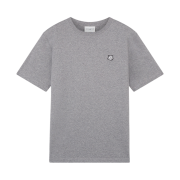 Maison Kitsune Bold Fox Head Patch Comfort T-Shirt Medium Grey Melange