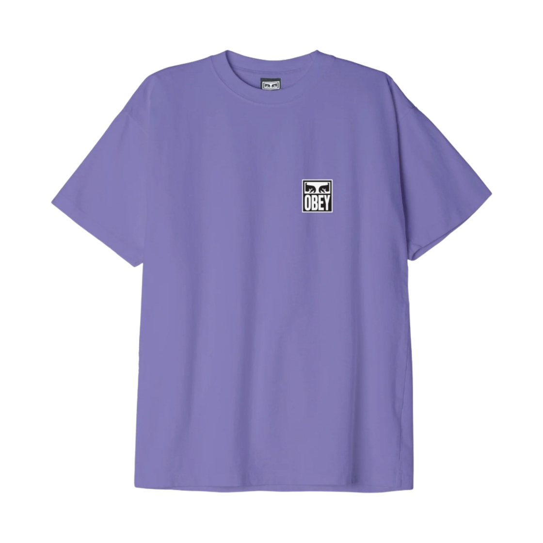 오베이 아이즈 아이콘 2 헤비웨이트 티셔츠 퍼플 플라워(Obey Eyes Icon 2 Heavyweight T-Shirt Purple Flower) - 2