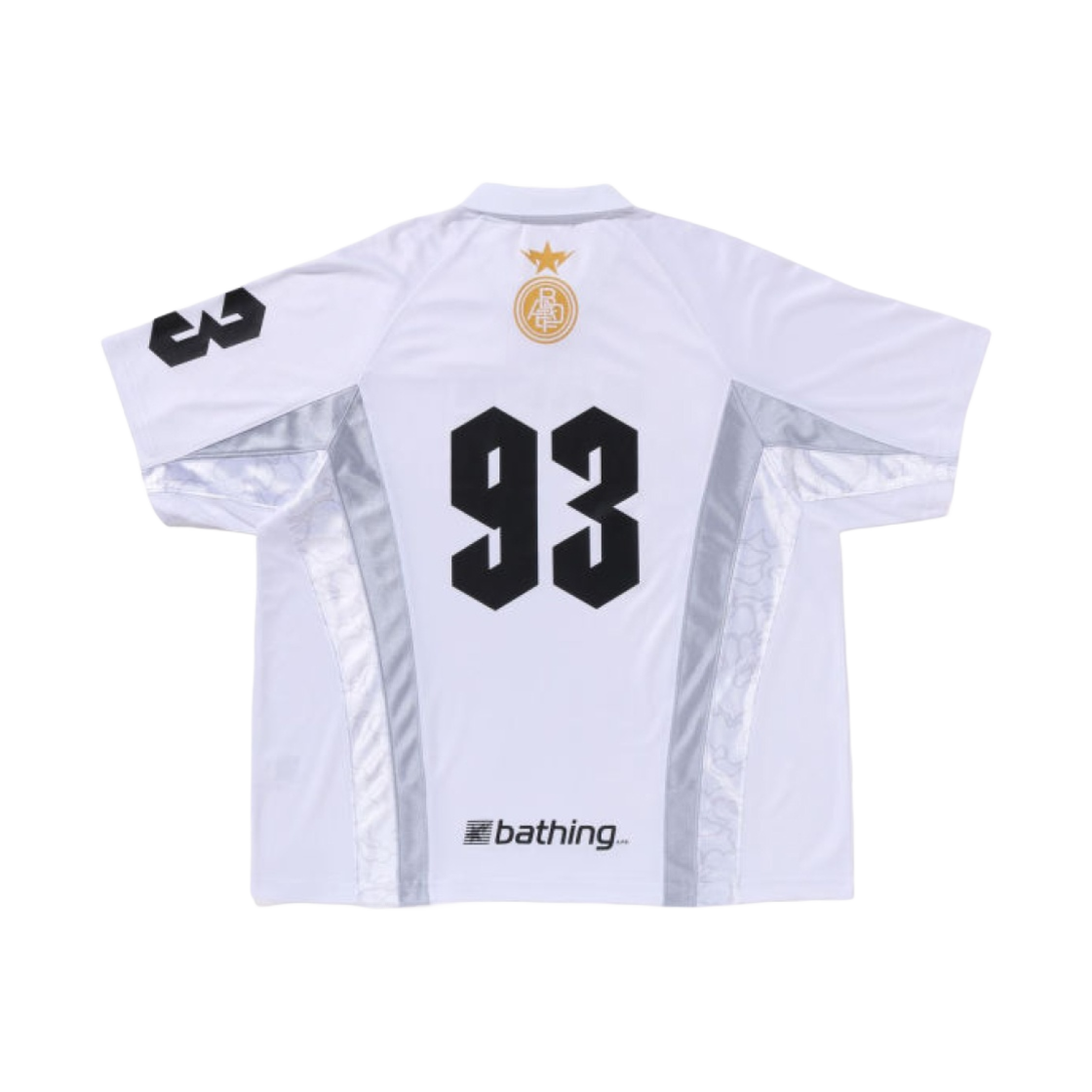 베이프 멀티 로고 릴렉스드 핏 사커 저지 화이트(BAPE Multi Logo Relaxed Fit Soccer Jersey White) - 2