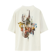 Wooyoungmi City Graphic T-Shirt Ivory - 24FW