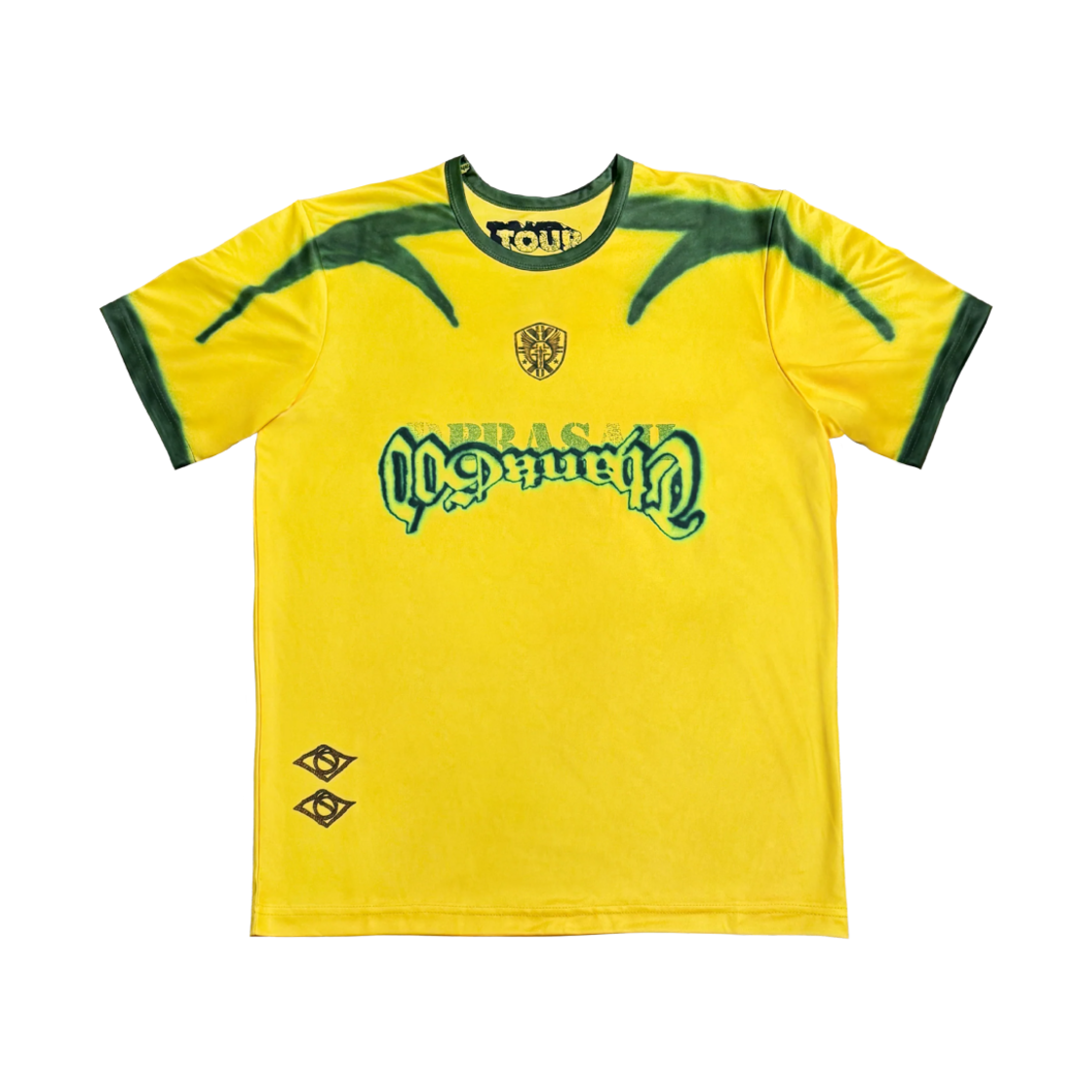 트래비스 스캇 브라질 사커 저지 옐로우(Travis Scott Brazil Soccer Jersey Yellow)