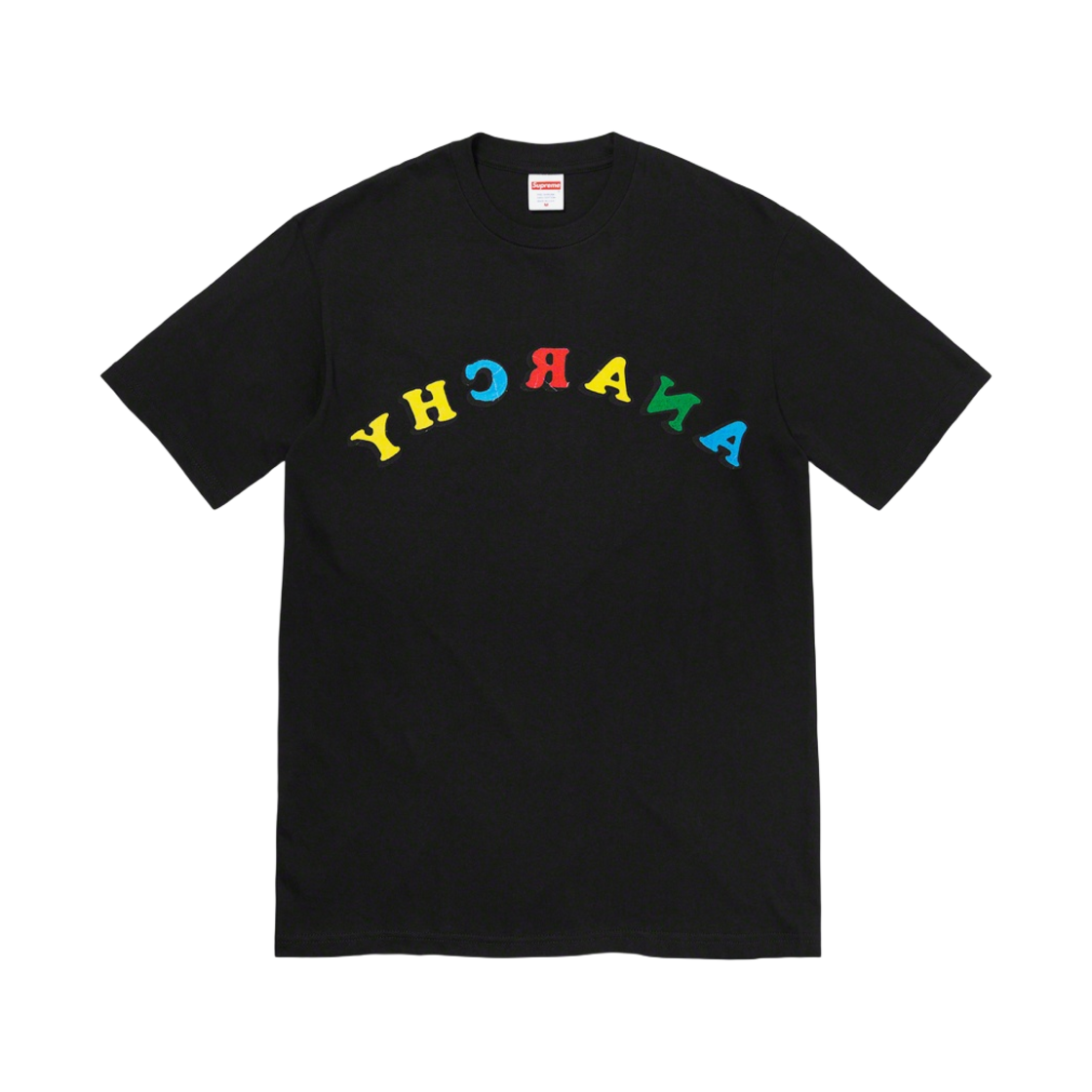 - Supreme x Jamie Reid Anarchy T-Shirt Black - 21SS
