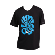 Nike Dri-Fit Rise 365 Run Energy Short Sleeve Running Top Black Summit White