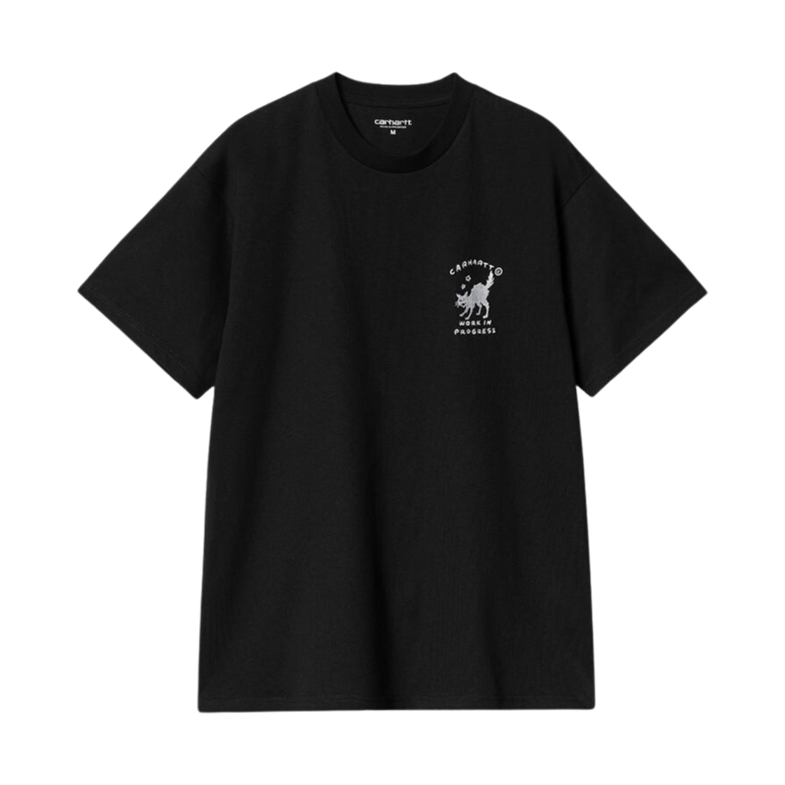I033271-0D2-XX Carhartt WIP Icons T-Shirt Black White - 대표 이미지 #1