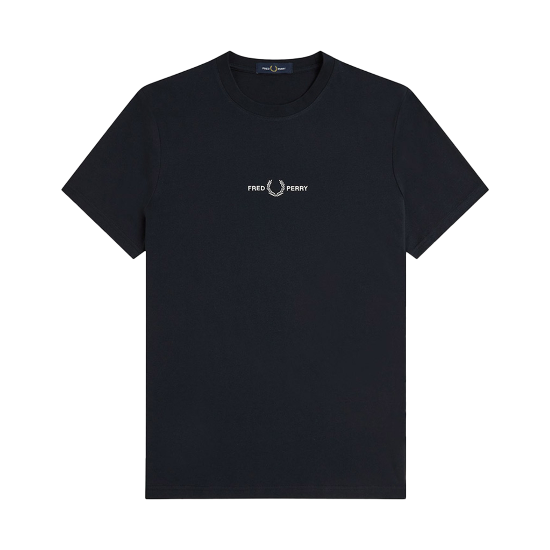 프레드페리 엠브로이더드 티셔츠 네이비