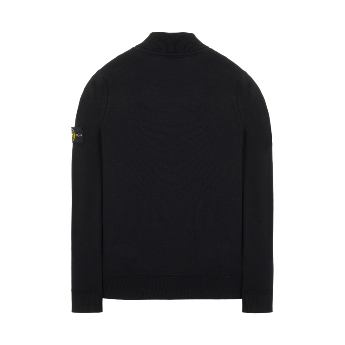 스톤 아일랜드 527C4 라이트 퓨어 울 터틀넥 니트 블랙 - 21FW(Stone Island 527C4 Light Pure Wool Turtleneck Knit Black - 21FW) - 2