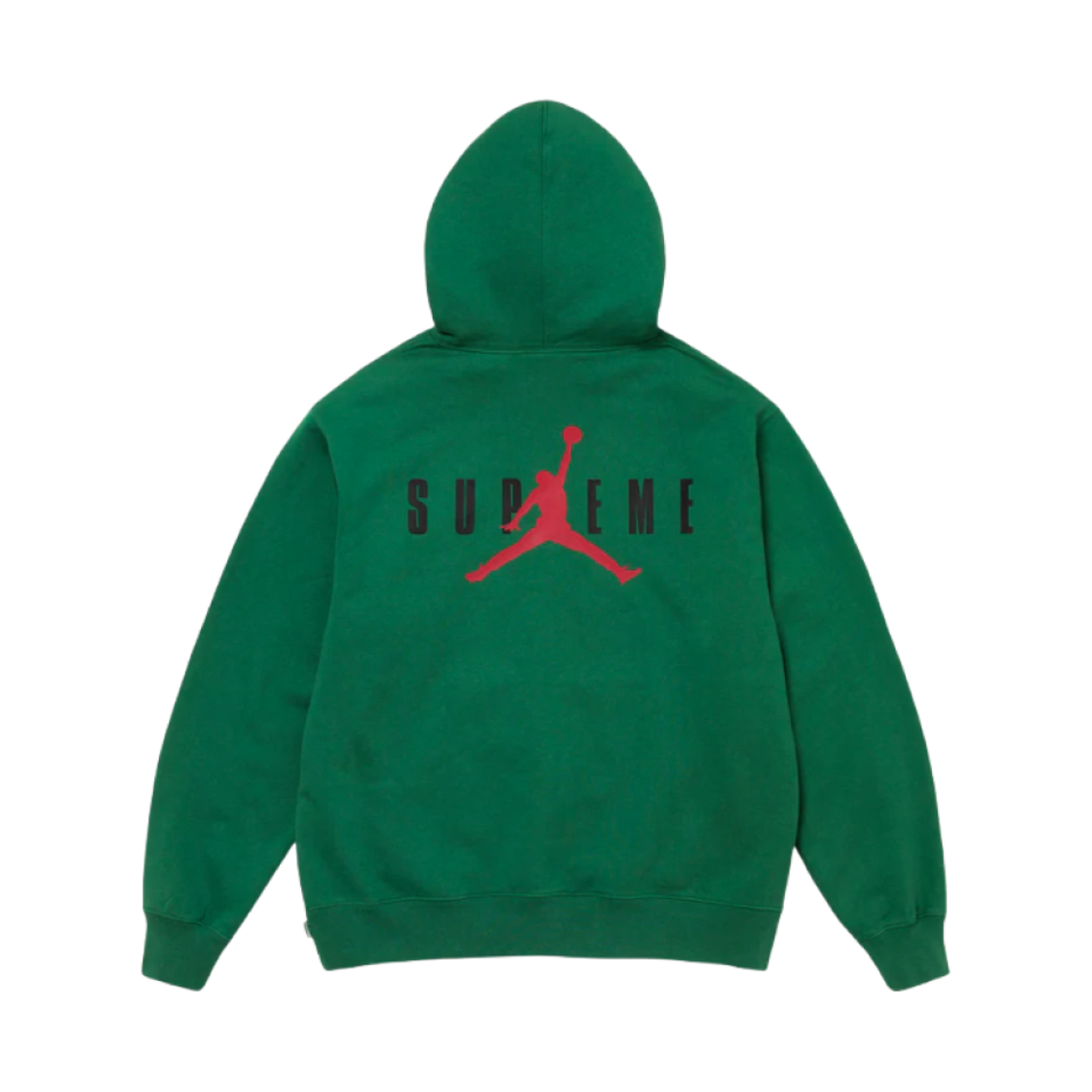 슈프림 x 조던 후드 스웨트셔츠 그린 - 24FW(Supreme x Jordan Hooded Sweatshirt Green - 24FW)