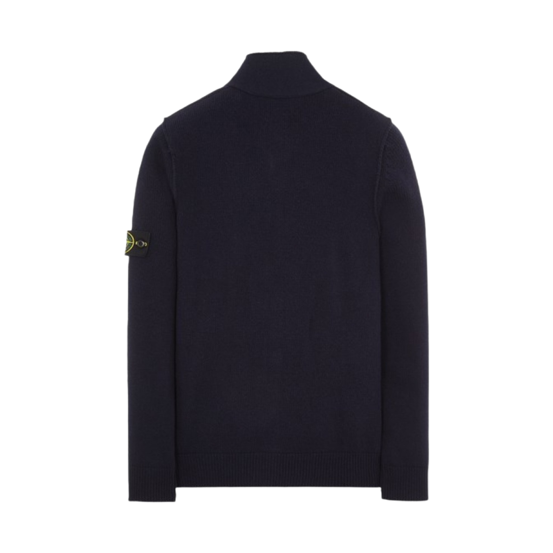 스톤 아일랜드 547A3 램스울 니트 가디건 네이비 블루 - 21FW(Stone Island 547A3 Lambswool Knit Cardigan Navy Blue - 21FW) - 2