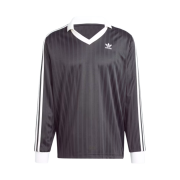 Adidas Adicolor Pique Football Long Sleeve T-Shirt Black - US Sizing