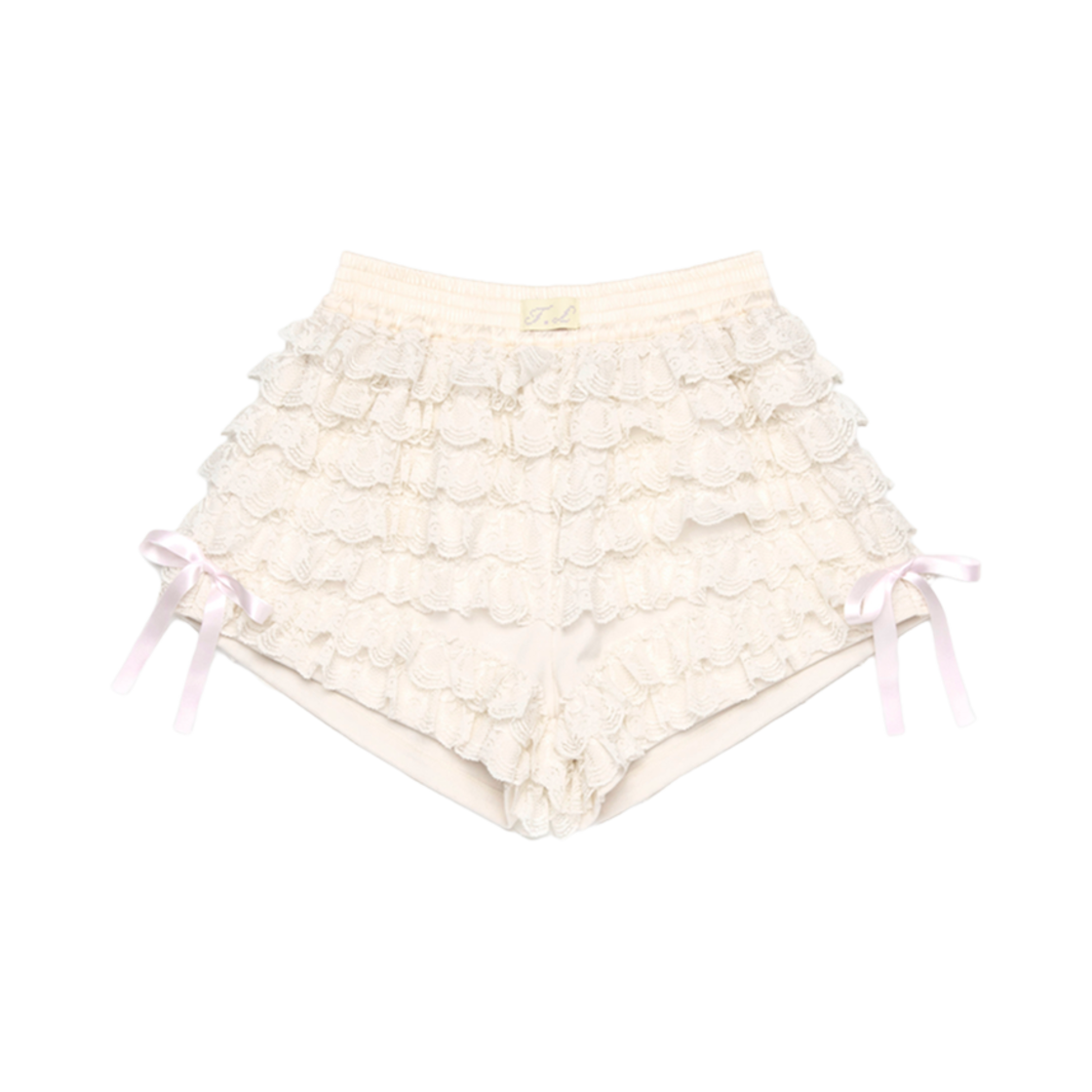 - (W) Jolielaide Petite Lace Briefs Ivory