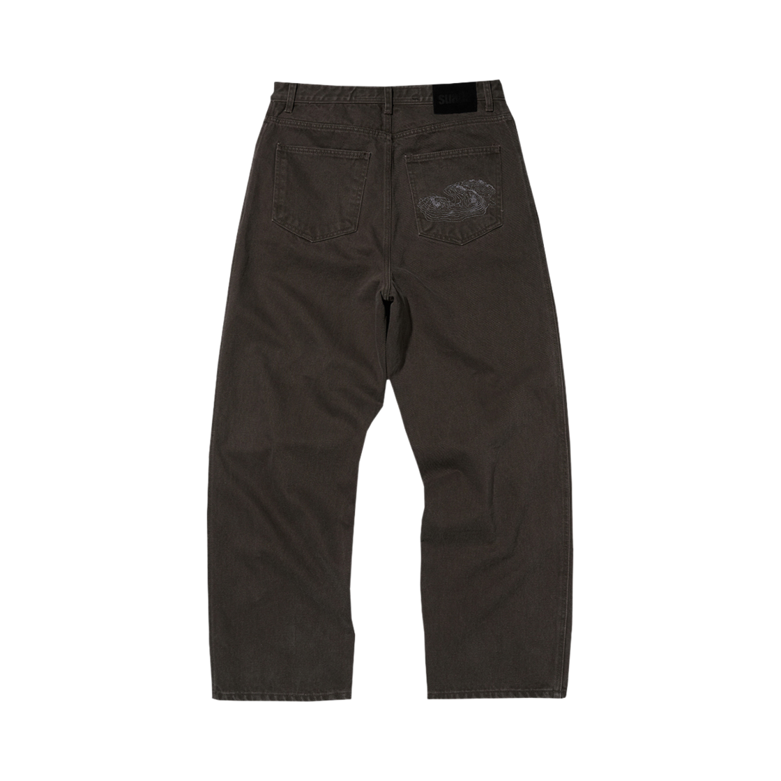 스웨이드 컨투어 포켓 데님 브라운(Suade Contour Pocket Denim Brown)