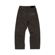 Suade Contour Pocket Denim Brown