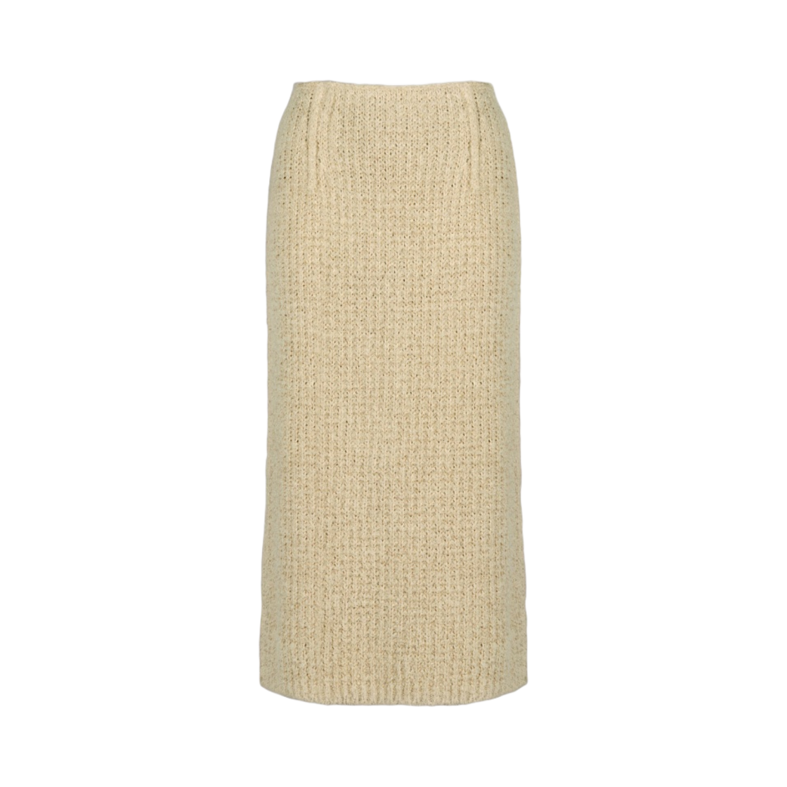 (W) 메종 마르지엘라 니트 스커트 화이트((W) Maison Margiela Knit Skirt White) - 1