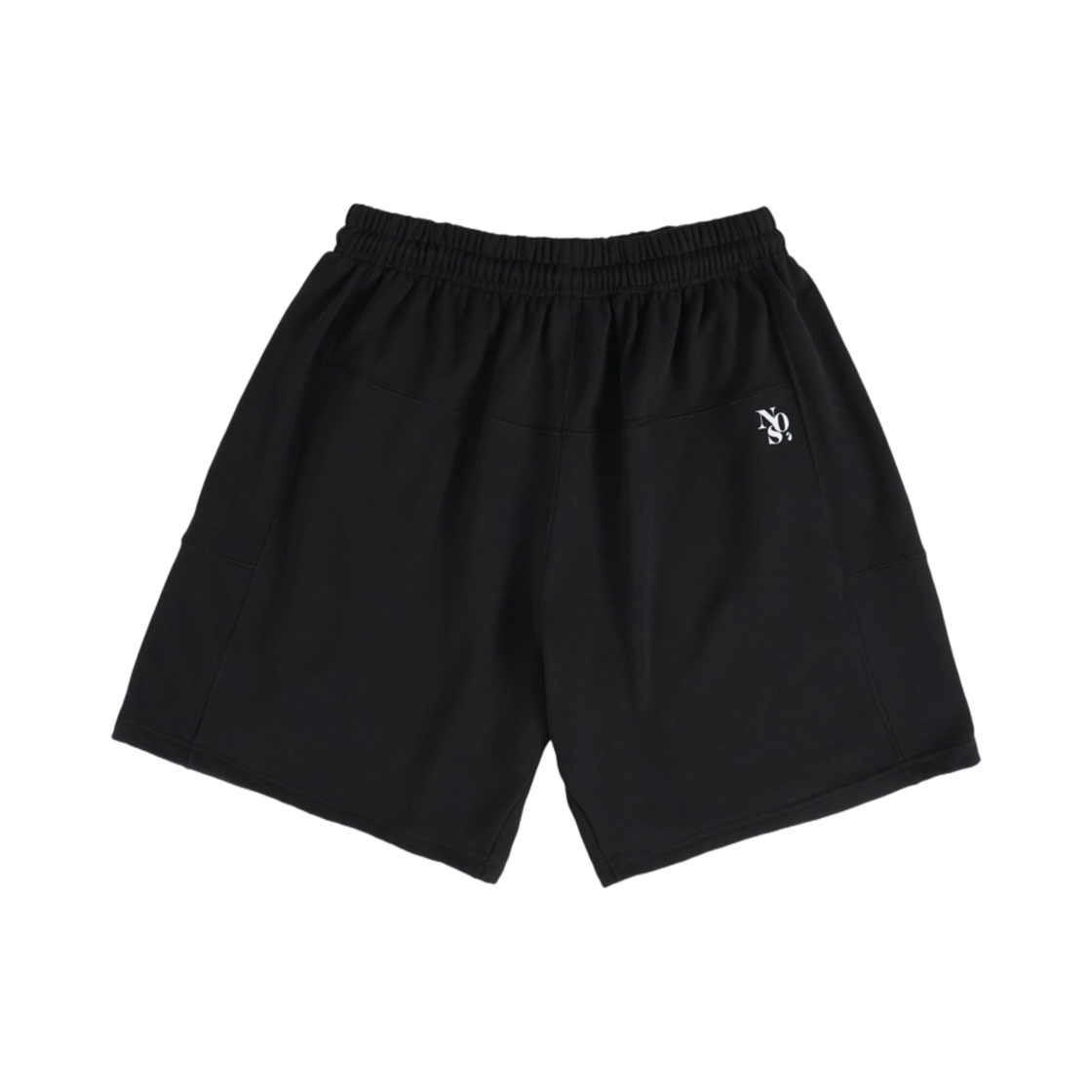NOS7 메인 로고 버뮤다 쇼츠 블랙(NOS7 Main Logo Bermuda Shorts Black) - 2