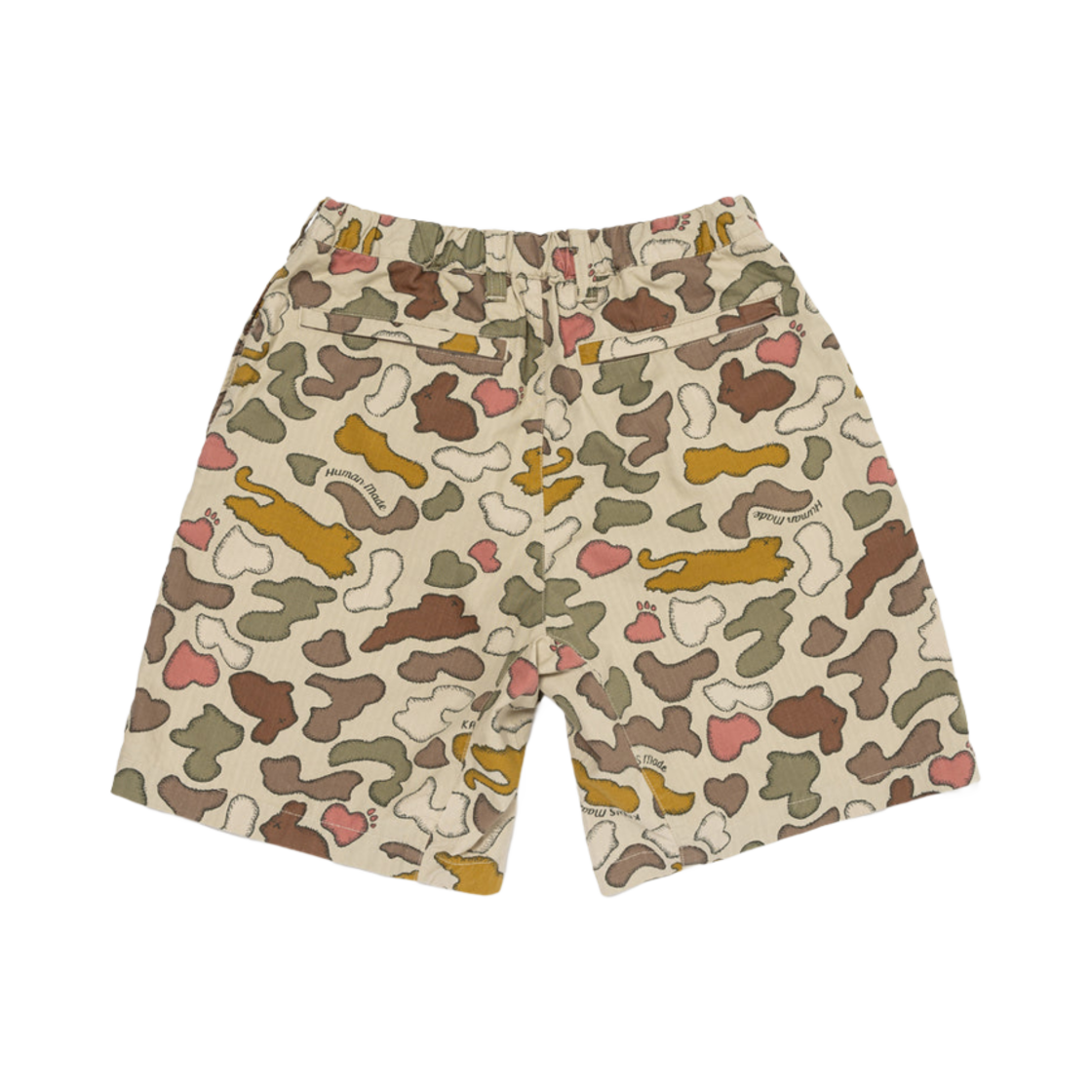 휴먼 메이드 x 카우스 카모 쇼츠 브라운(Human Made x Kaws Camo Shorts Brown) - 2