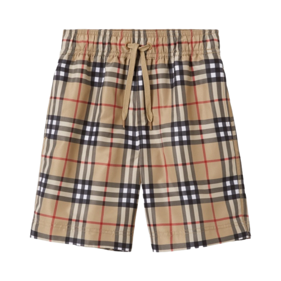 (키즈) 버버리 빈티지 체크 스윔 쇼츠 아카이브 베이지((Kids) Burberry Vintage Check Swim Shorts Archive Beige) - 1