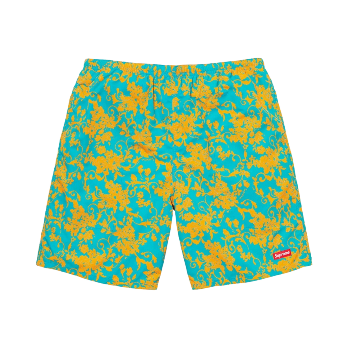 슈프림 나일론 워터 쇼츠 틸 플로랄 - 20SS(Supreme Nylon Water Shorts Teal Floral - 20SS) - 1