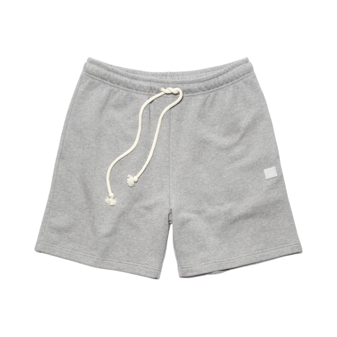 CE0034-X92 Acne Studios Cotton Sweatshorts Light Grey Melange