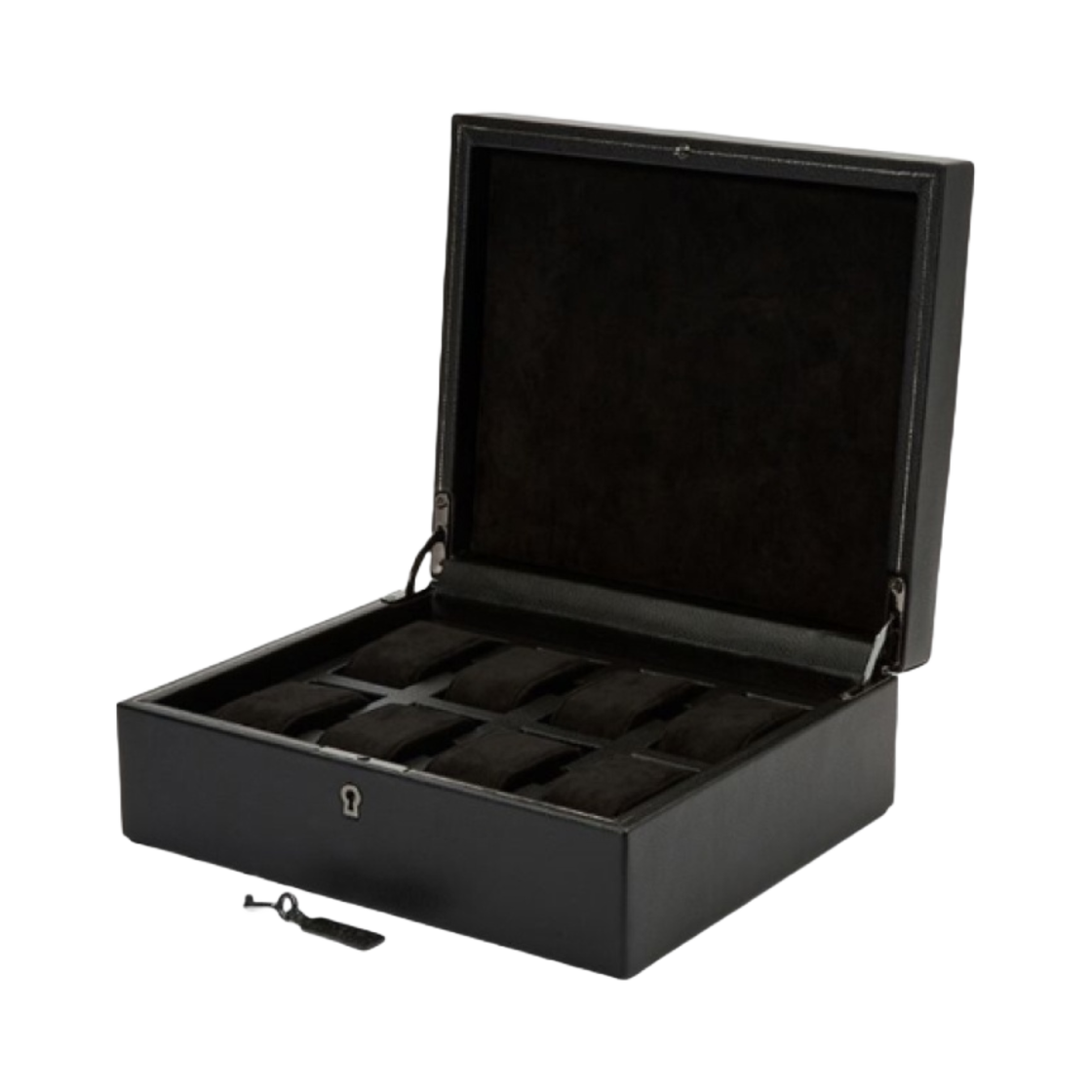 울프 1834 브리티쉬 레이싱 8 피스 워치 박스 블랙(Wolf 1834 British Racing 8 piece Watch Box Black) - 2