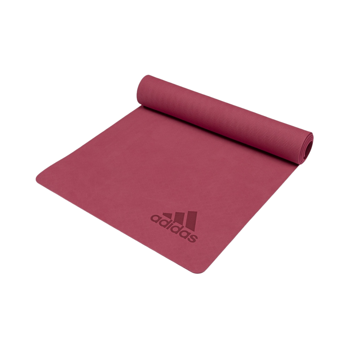 ADYG-10300 Adidas Premium Yoga Mat 5mm Ruby