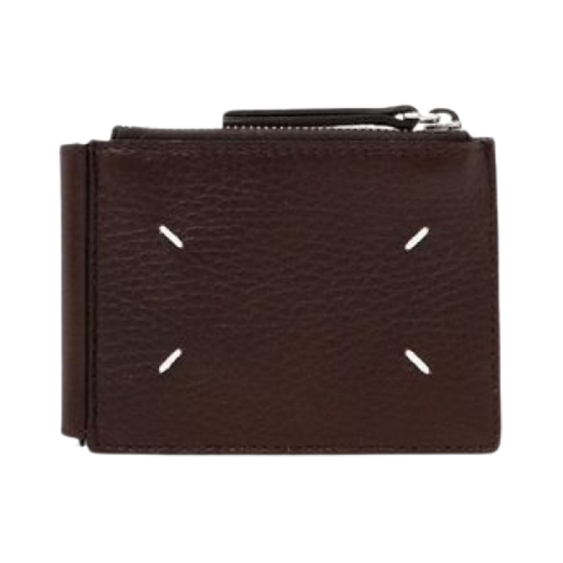 메종 마르지엘라 머니 클립 레더 지갑 브라운(Maison Margiela Money Clip Leather Wallet Brown) - 1