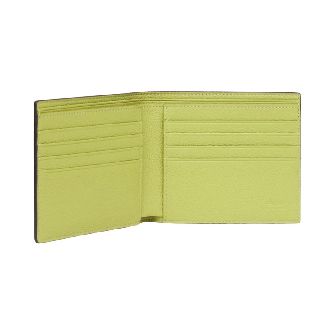 펜디 바게트 레더 반지갑 그레이(Fendi Baguette Leather Bi-Fold Wallet Grey) - 2