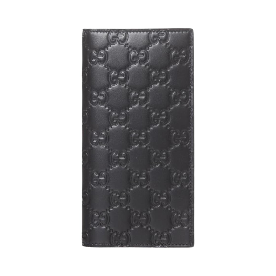 구찌 시그니쳐 마이크로시마 월렛 블랙(Gucci Signature Microssima Wallet Black)