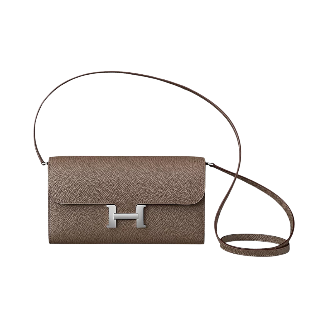 에르메스 콘스탄스 롱 투 고 지갑 앱송 & 팔라듐 하드웨어 에뚜쁘(Hermes Constance Long To Go Wallet Epsom & Palladium Etoupe) - 1