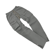 Permanent Archive Side Pocket Zip Pants Foggy