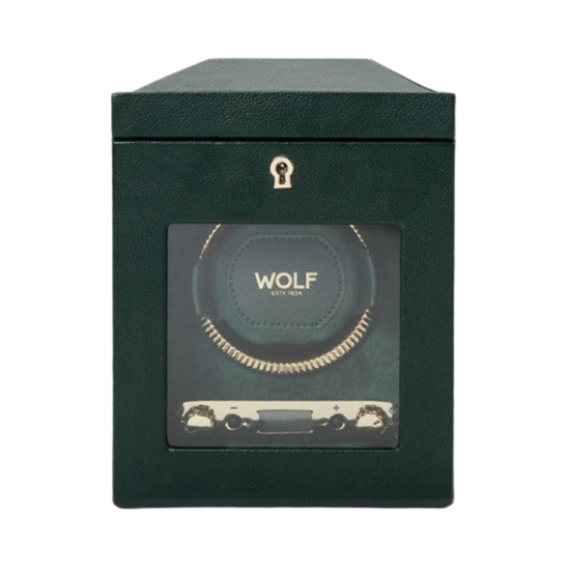 울프 1834 브리티쉬 레이싱 싱글 워치 와인더 그린(Wolf 1834 British Racing Single Watch Winder Green)