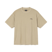 Stussy Pigment Dyed Inside Out Crew T-Shirt Olive